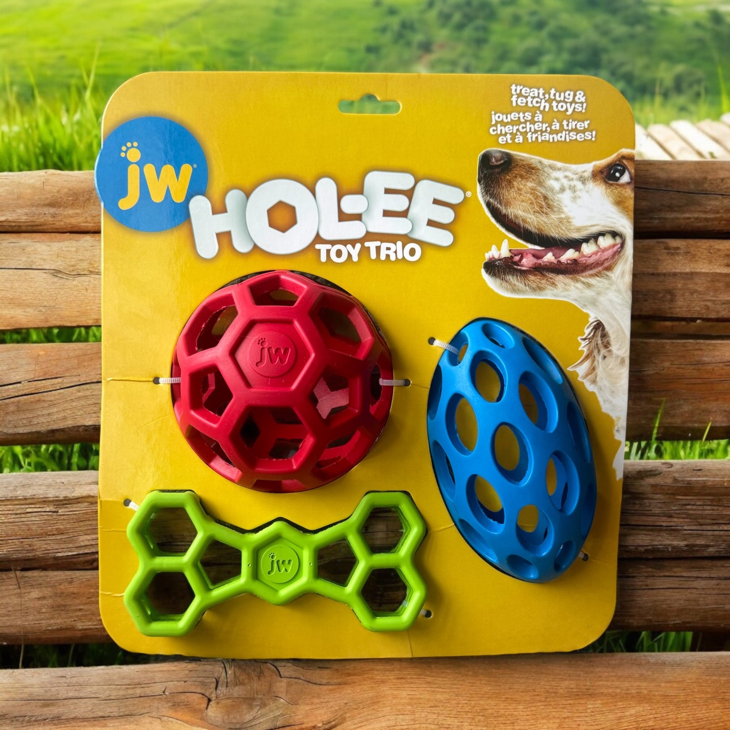 ¡Diversión Triple para tu Peludo! - Set JW Hol-ee Toy Trio