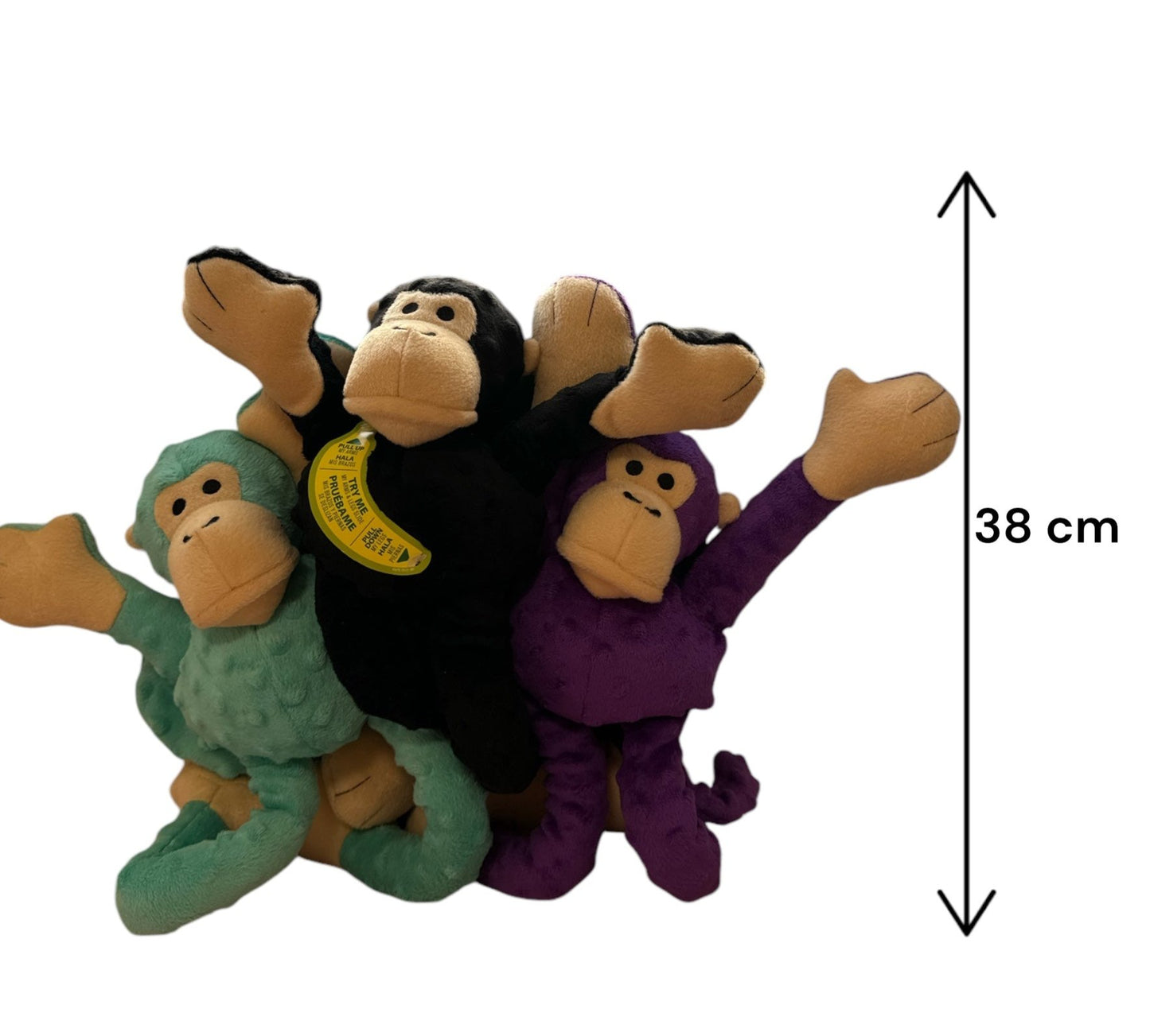 Juguete para perro "Trio de Changos"