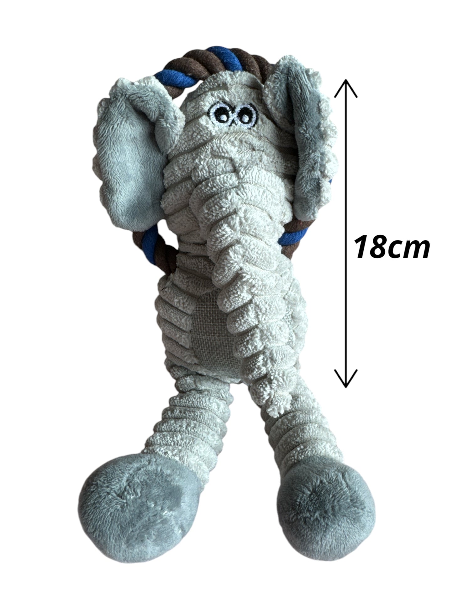 Juguete para Mascota en Forma de Elefante - Chirriante y Suave