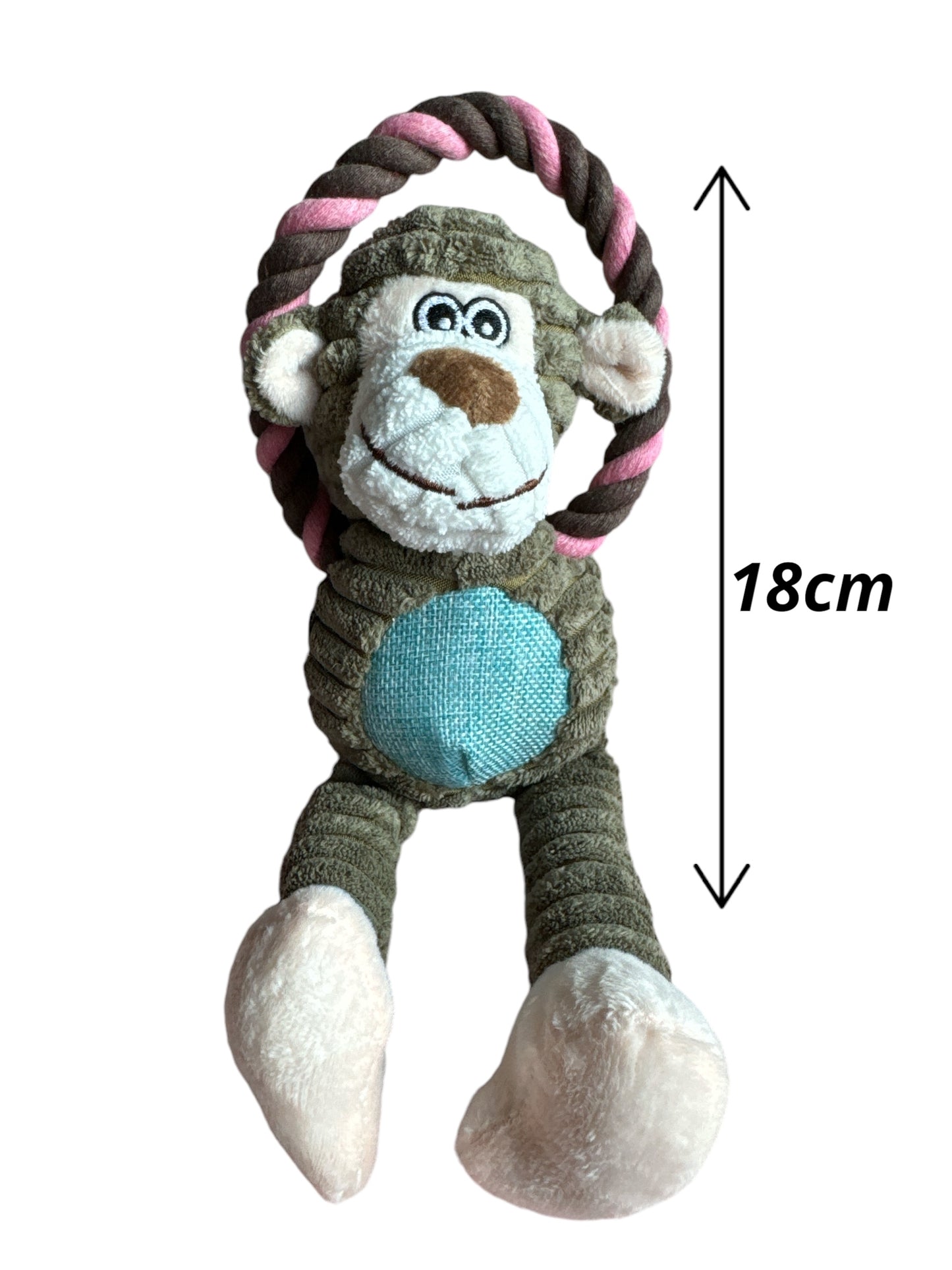 Juguete para Mascota en Forma de Changuito - Chirriante y Suave