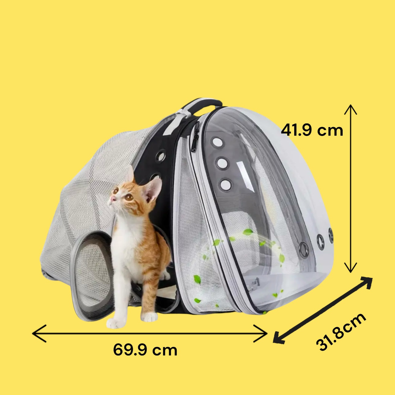 Mochila Transportadora expansible