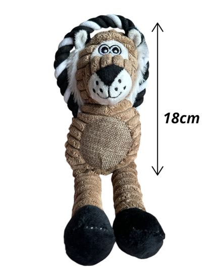 Juguete para Mascota en Forma de Tigre - Chirriante y Suave