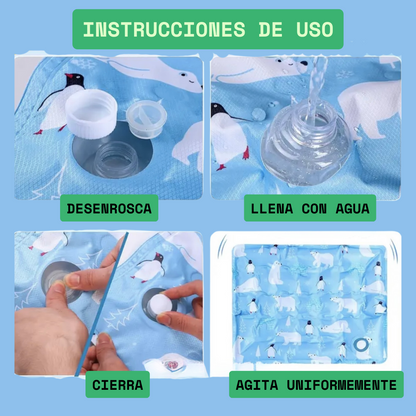 Tapete Refrescante para Perros – Alfombrilla de Enfriamiento Ideal para el Verano